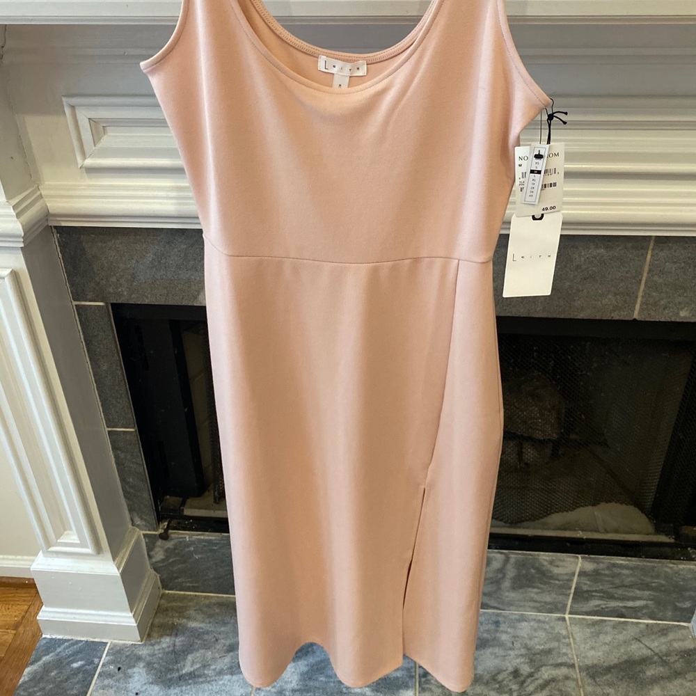 lEITH Sleeveless Split Dress